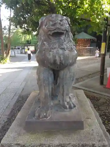 鳩森八幡神社の狛犬