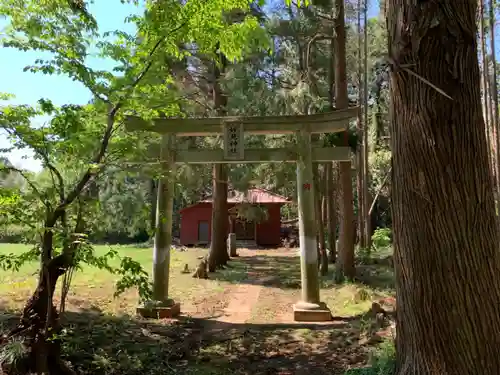 妙見神社の鳥居