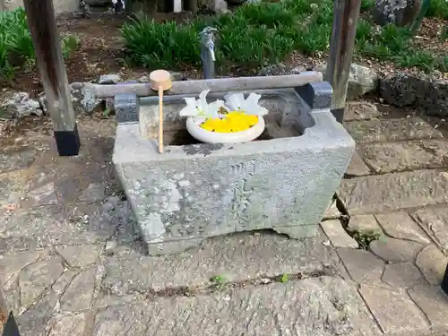 北條寺の手水舎