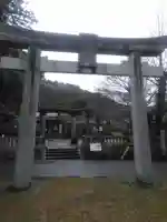 城井八幡社の鳥居