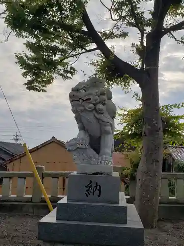 榊原神社の狛犬