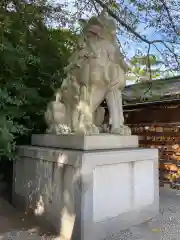 寒川神社の狛犬