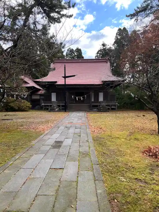 古四王神社の本殿・本堂