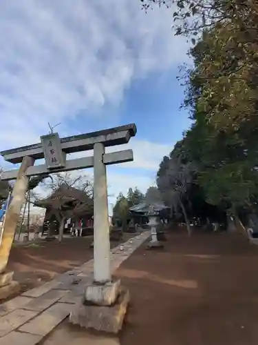 伏木香取神社の鳥居