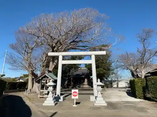 神明神社の鳥居