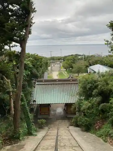 洲崎神社の山門・神門