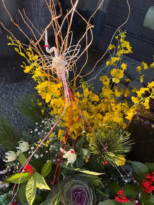 上尾御嶽神社の手水舎