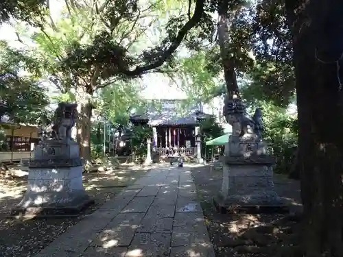 長崎神社の狛犬