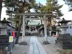 松原神社の鳥居