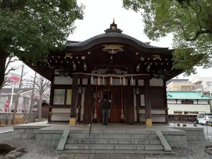 橘樹神社の本殿・本堂