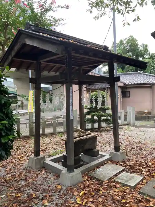 庚申神社の手水舎