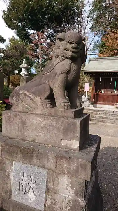 赤羽八幡神社の狛犬