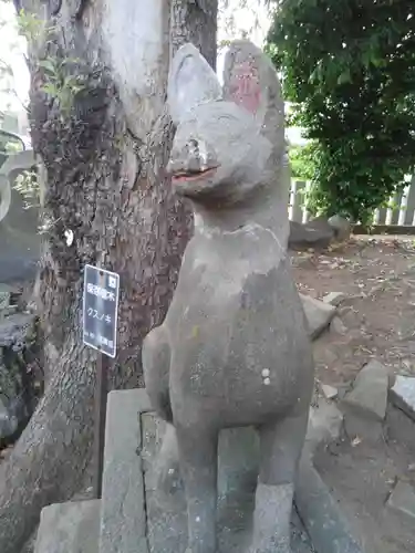 半田稲荷神社の狛犬