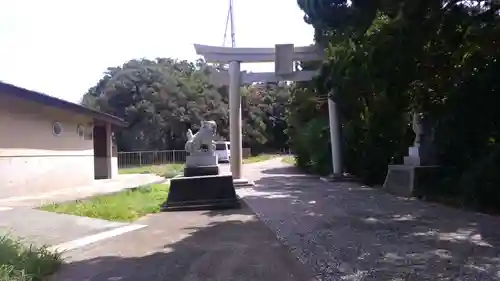 石室神社の鳥居