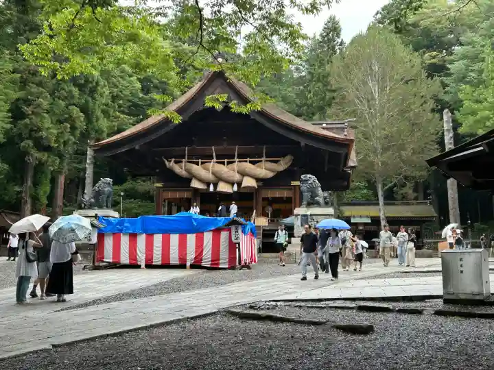 諏訪大社下社秋宮(長野県)