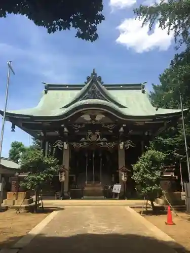 諏訪神社の本殿・本堂