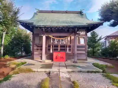入谷氷川神社の本殿・本堂