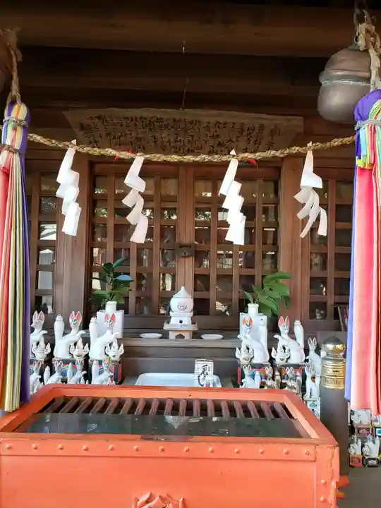 松庵稲荷神社の本殿・本堂