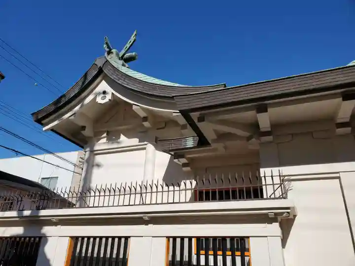 中村八幡神社の本殿・本堂