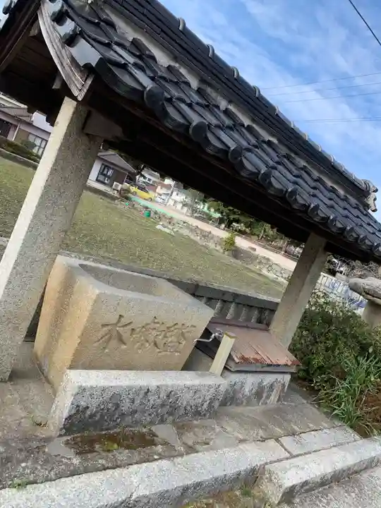 国津姫神社の手水舎