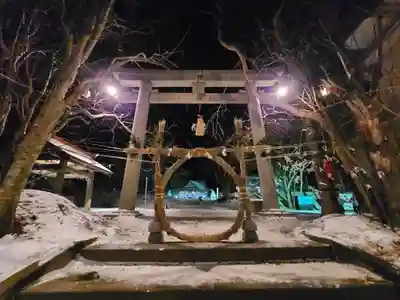 釧路一之宮 厳島神社の鳥居