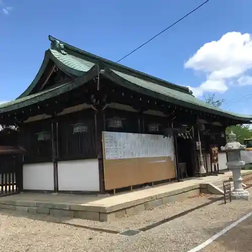 柳澤神社の本殿・本堂