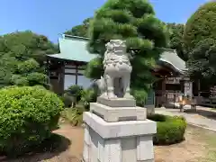 足利織姫神社の狛犬