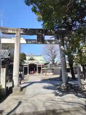 牛嶋神社の鳥居