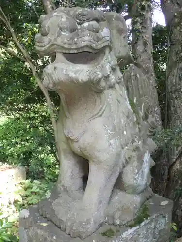 燒火神社の狛犬