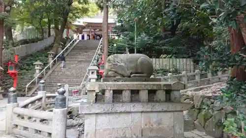 枚岡神社の狛犬