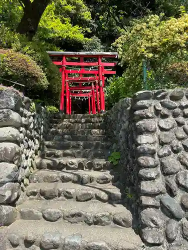 穴守稲荷大明神の鳥居