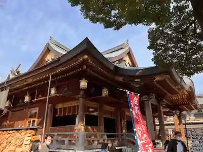 湯島天満宮の本殿・本堂