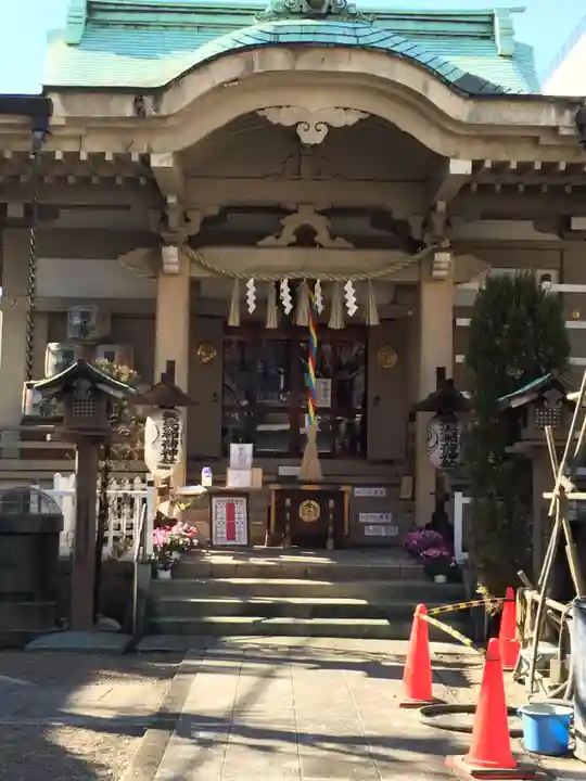 矢先稲荷神社の本殿・本堂