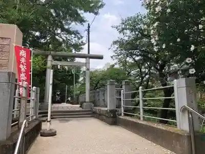 松戸神社の鳥居