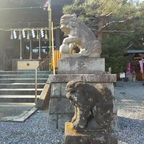 長良神社の狛犬