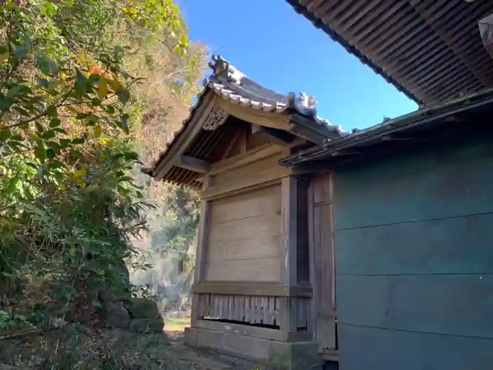 加知山神社の本殿・本堂