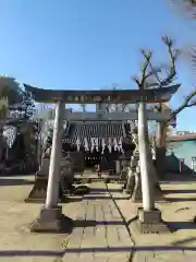 佐間天神社の鳥居