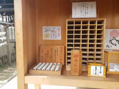 御嶽神社茅萱宮のおみくじ