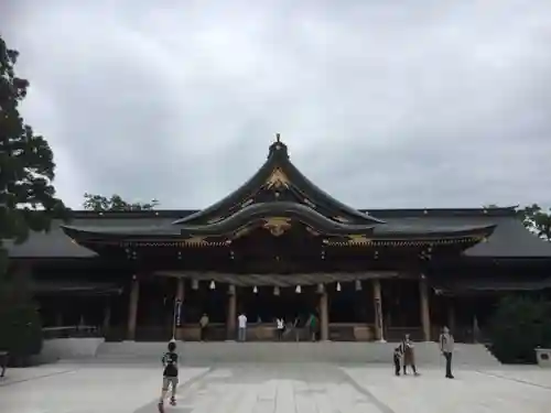 寒川神社の本殿