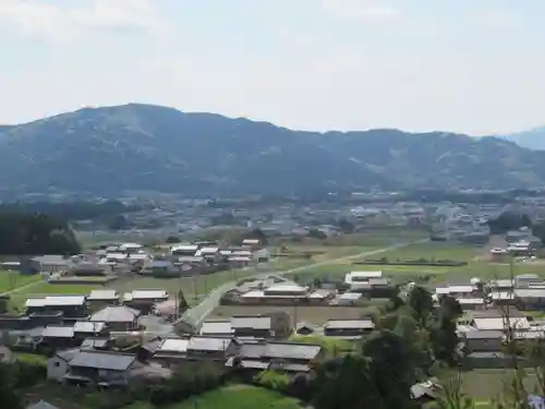 茶臼山稲荷神社の景色