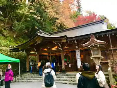 貴船神社の本殿・本堂