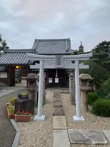 大松禅寺の鳥居