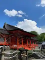 休ヶ岡八幡宮（薬師寺境内社）の本殿