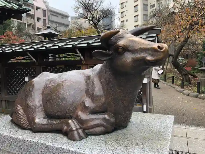 湯島天満宮の狛犬