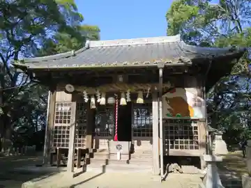月瀬八幡宮の本殿・本堂