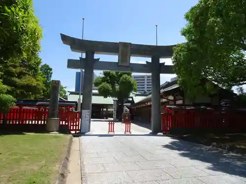 十日恵比須神社の鳥居