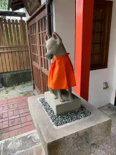 櫻井神社の狛犬