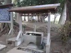 王子神社の手水