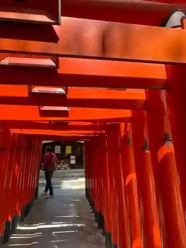 櫛田神社の鳥居