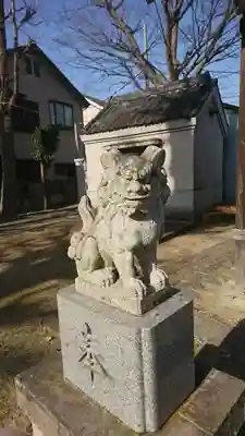 五北天祖神社の狛犬